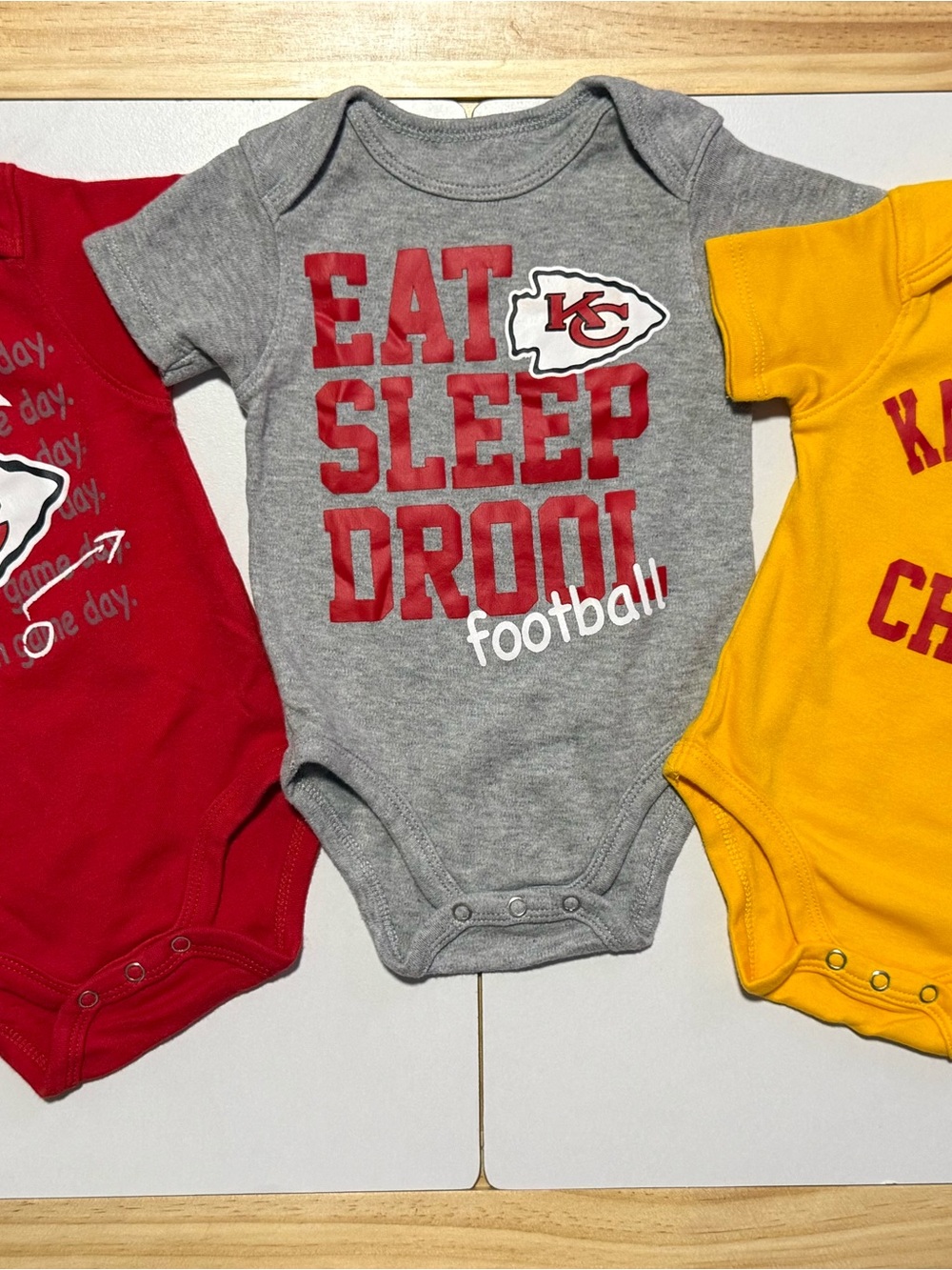 NFL One-Piece Bodysuits Kansas City Chiefs Football
